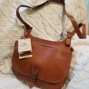 Patricia Nash Heritage London Crossbody Saddlebag